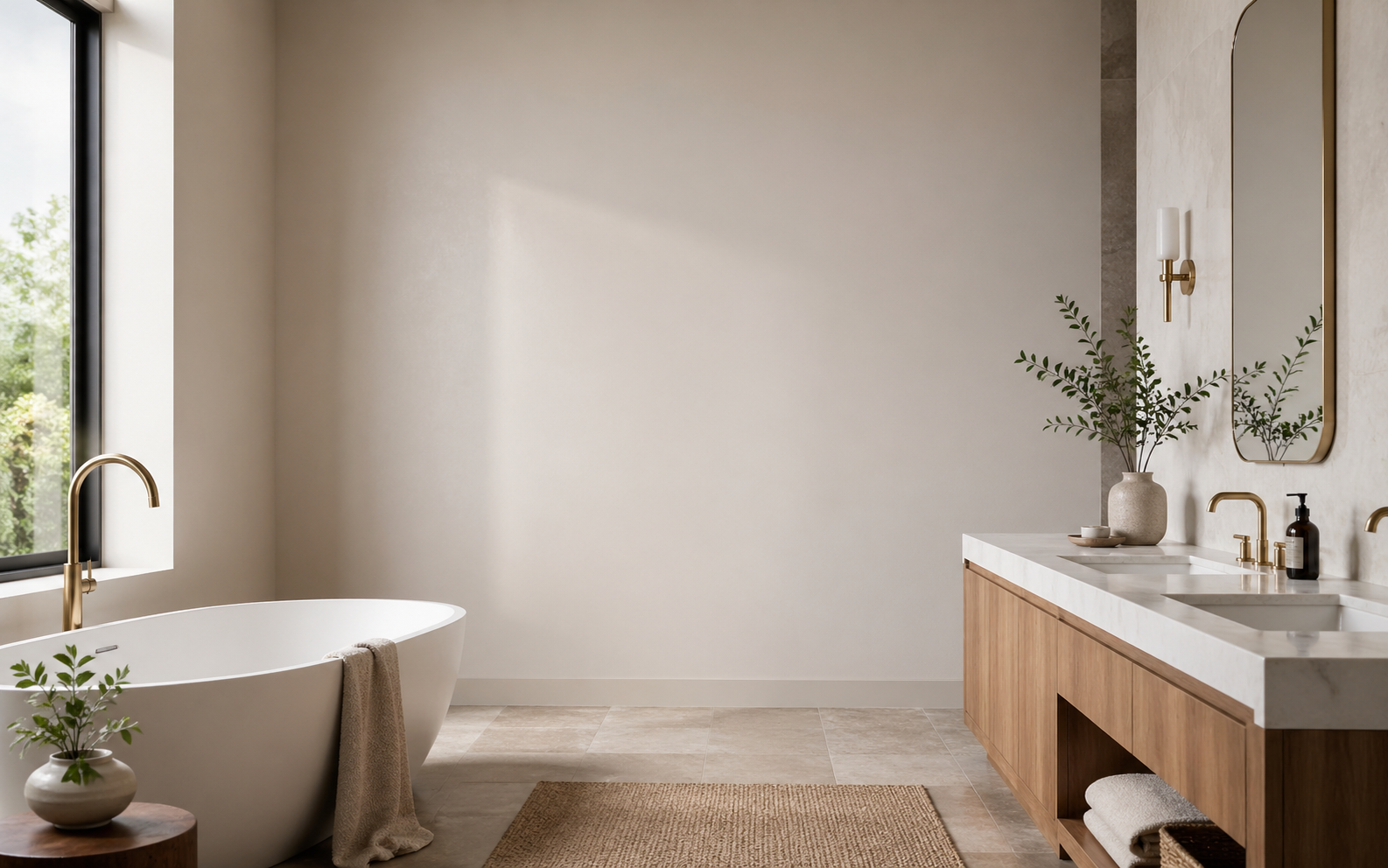 Bathroom mockup