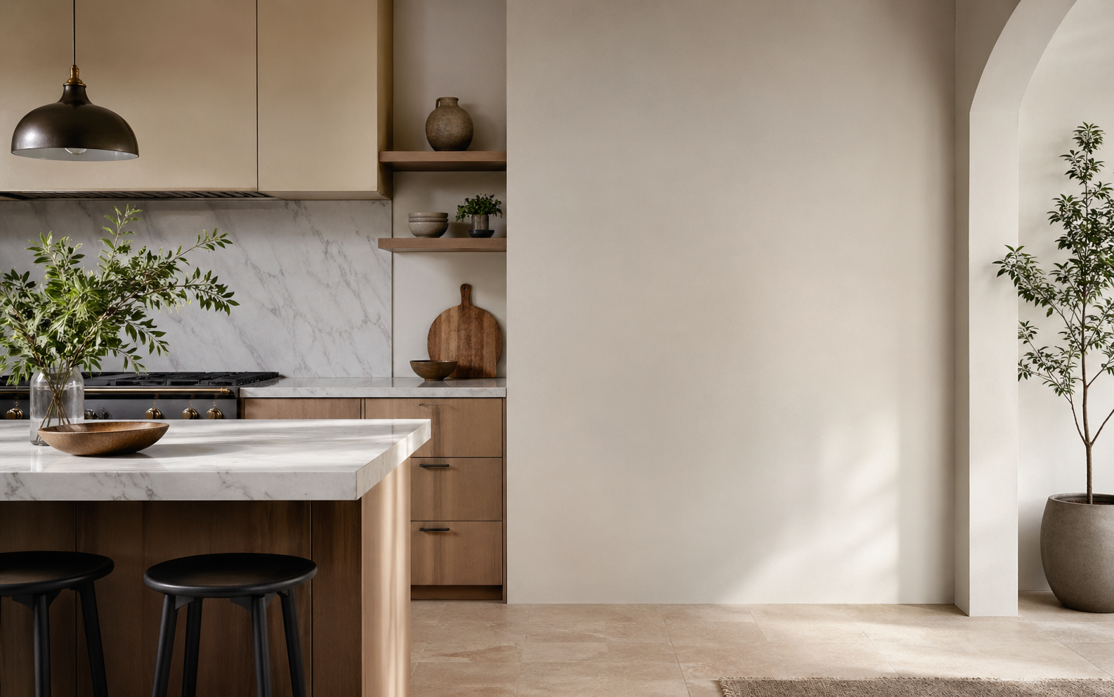 Kitchen mockup